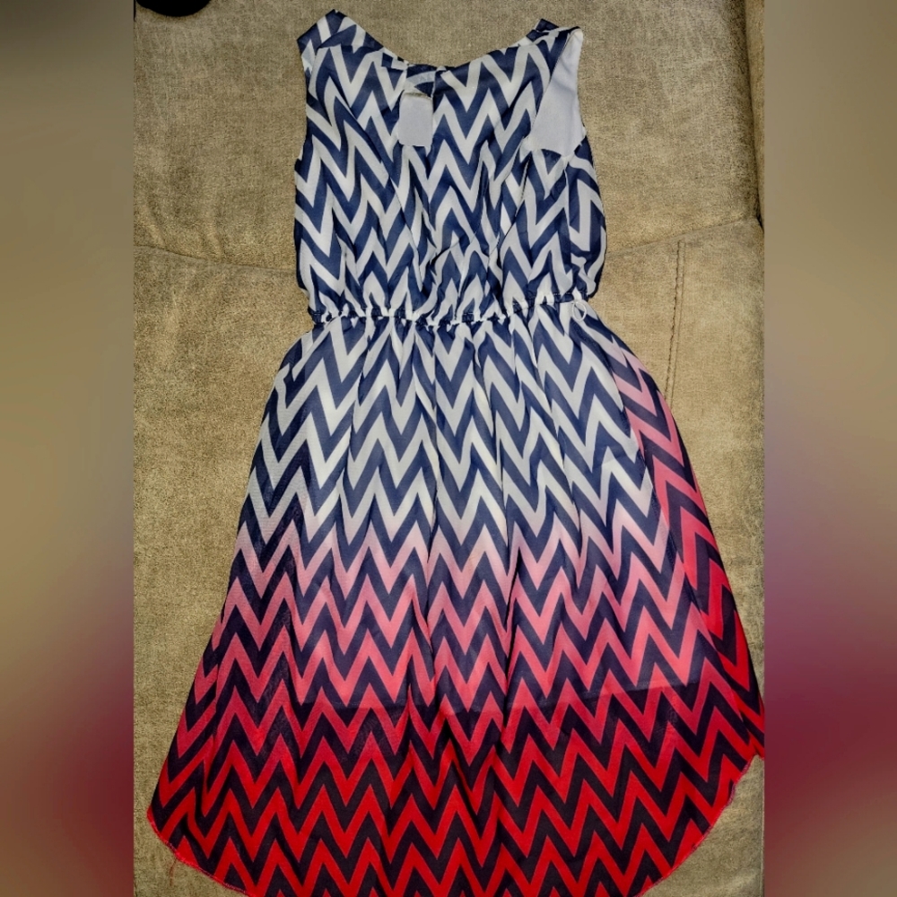 Girls holiday Editions 7/8 high low dress